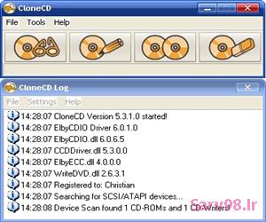 دانلود نرم افزار رایت سی دی قفل دار با clone cd دانلود نرم افزار رایت سی دی قفل دار با clone cd