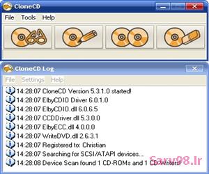 دانلود نرم افزار رایت سی دی قفل دار با clone cd